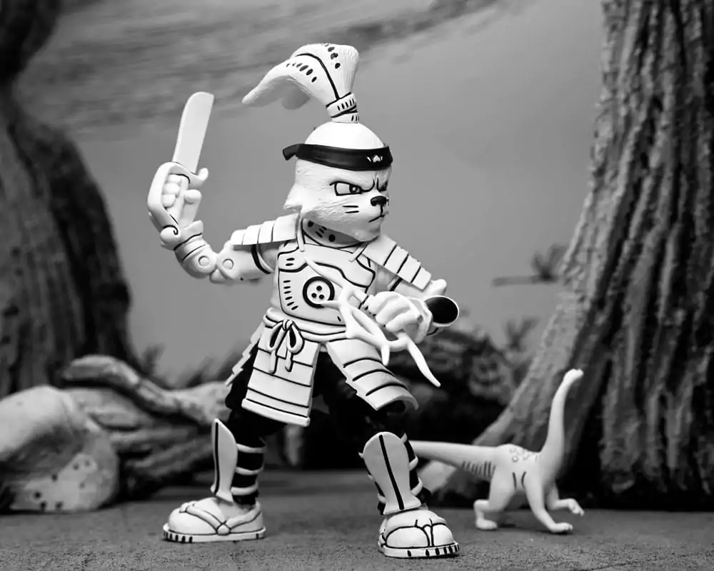 Usagi Yojimbo Samurai Usagi Yojimbo Black & White Figure akciófigura 18 cm termékfotó