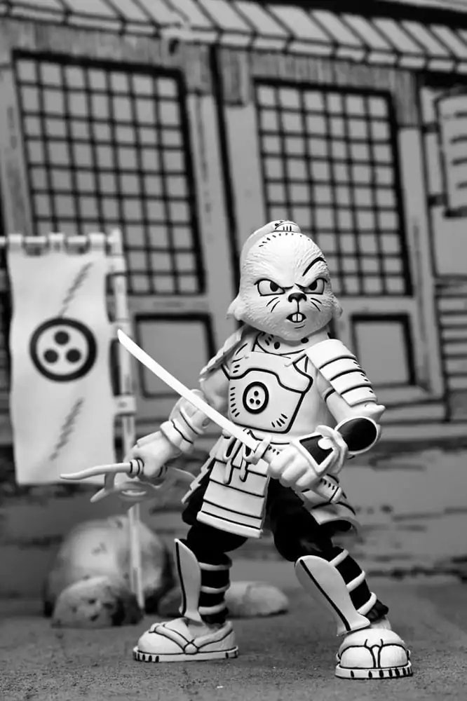 Usagi Yojimbo Samurai Usagi Yojimbo Black & White Figure akciófigura 18 cm termékfotó