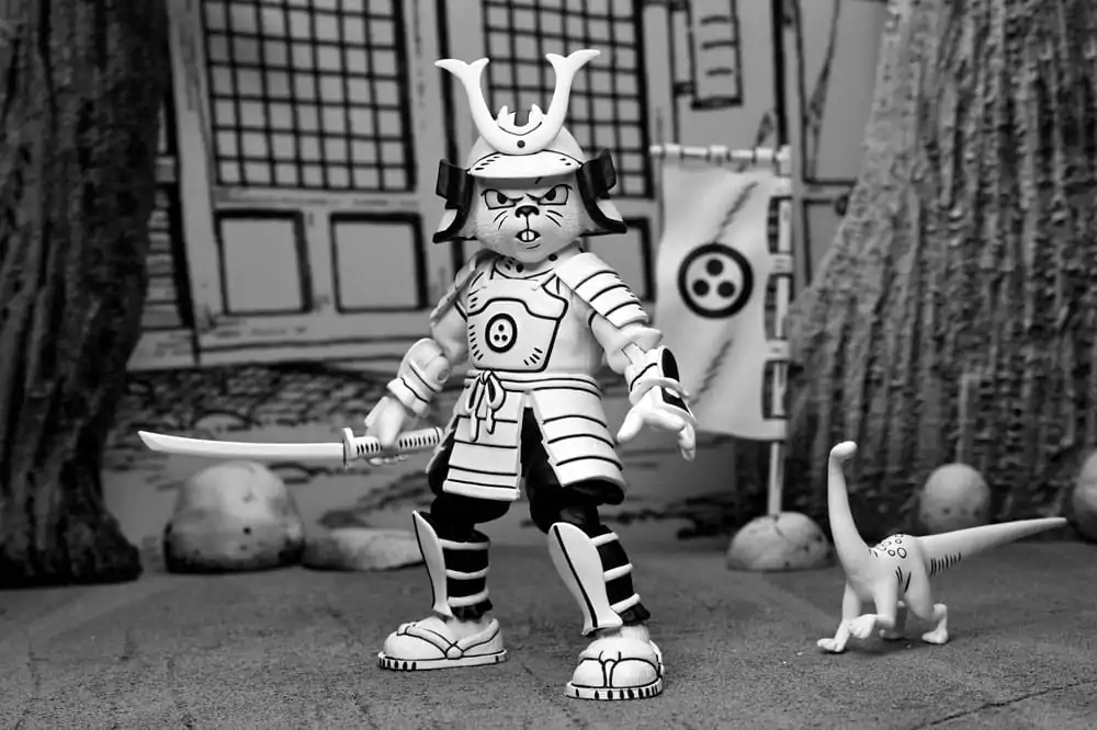 Usagi Yojimbo Samurai Usagi Yojimbo Black & White Figure akciófigura 18 cm termékfotó