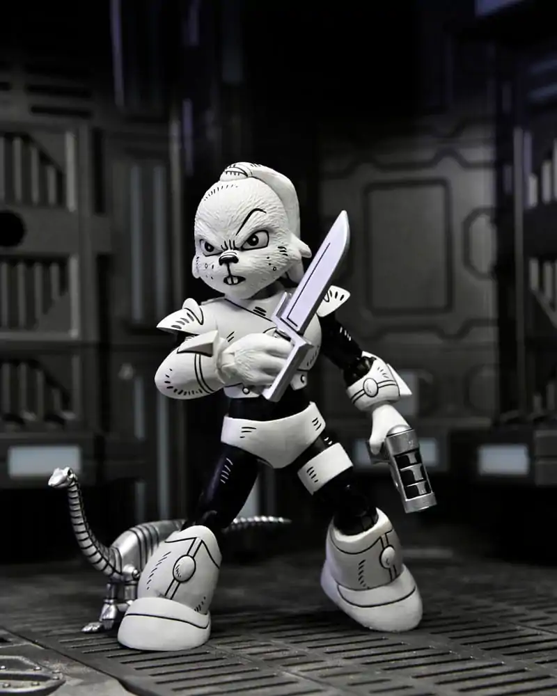 Usagi Yojimbo Space Usagi Yojimbo Black & White Figure akciófigura 18 cm termékfotó