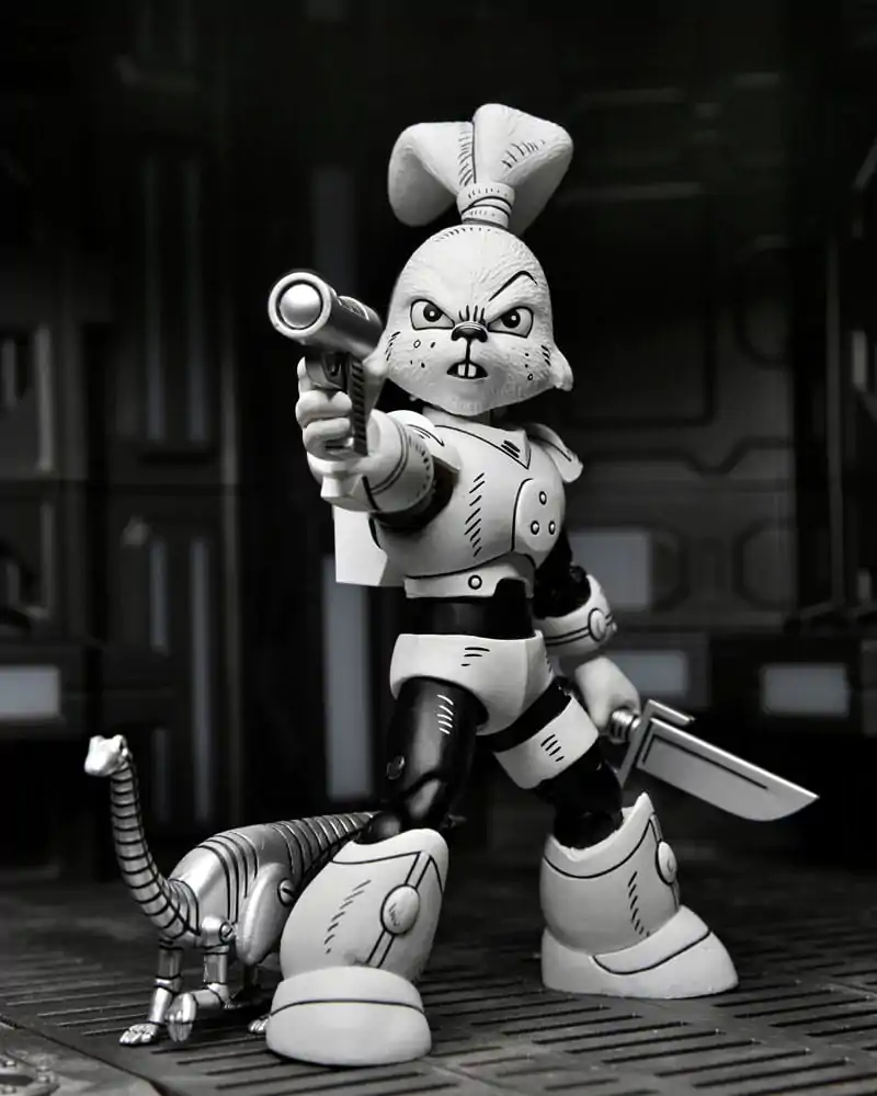 Usagi Yojimbo Space Usagi Yojimbo Black & White Figure akciófigura 18 cm termékfotó