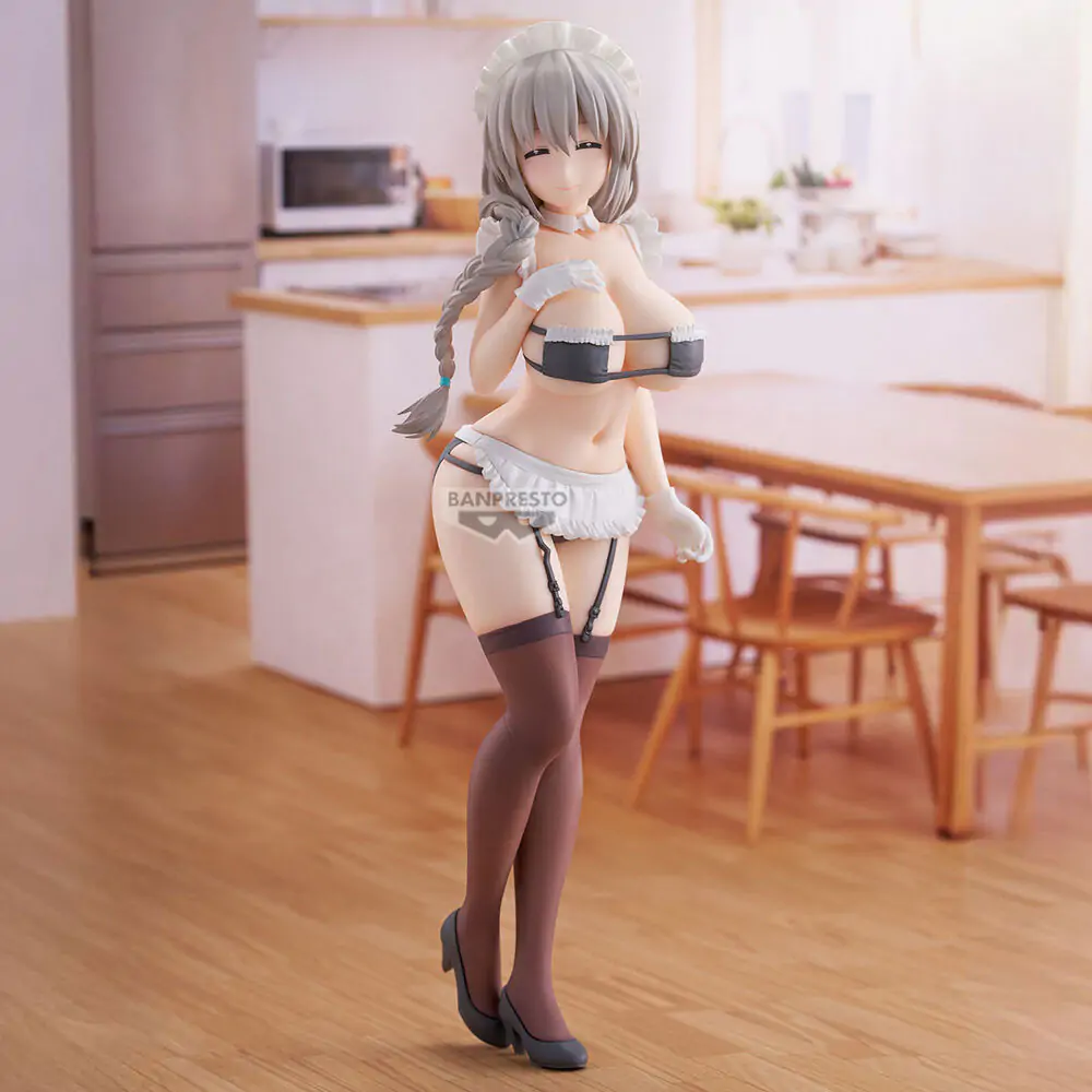 Uzaki-Chan Qants to Hang Out! Uzaki Tsuki Glitter &amp; Glamours figura 27cm termékfotó