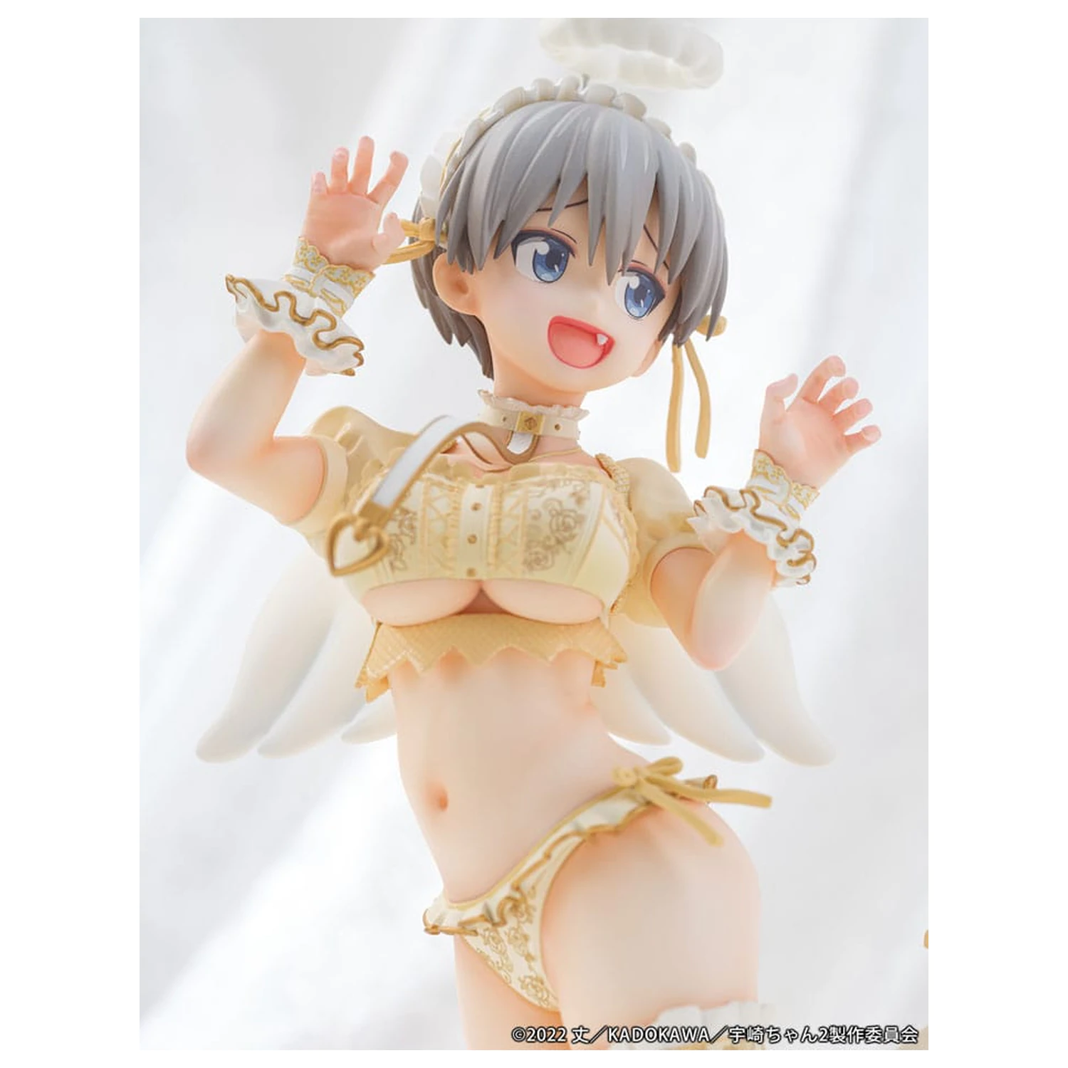 Uzaki-chan Wants to Hang Out! 1/7 Hana Uzaki Angel Ver. PVC szobor figura 19 cm termékfotó