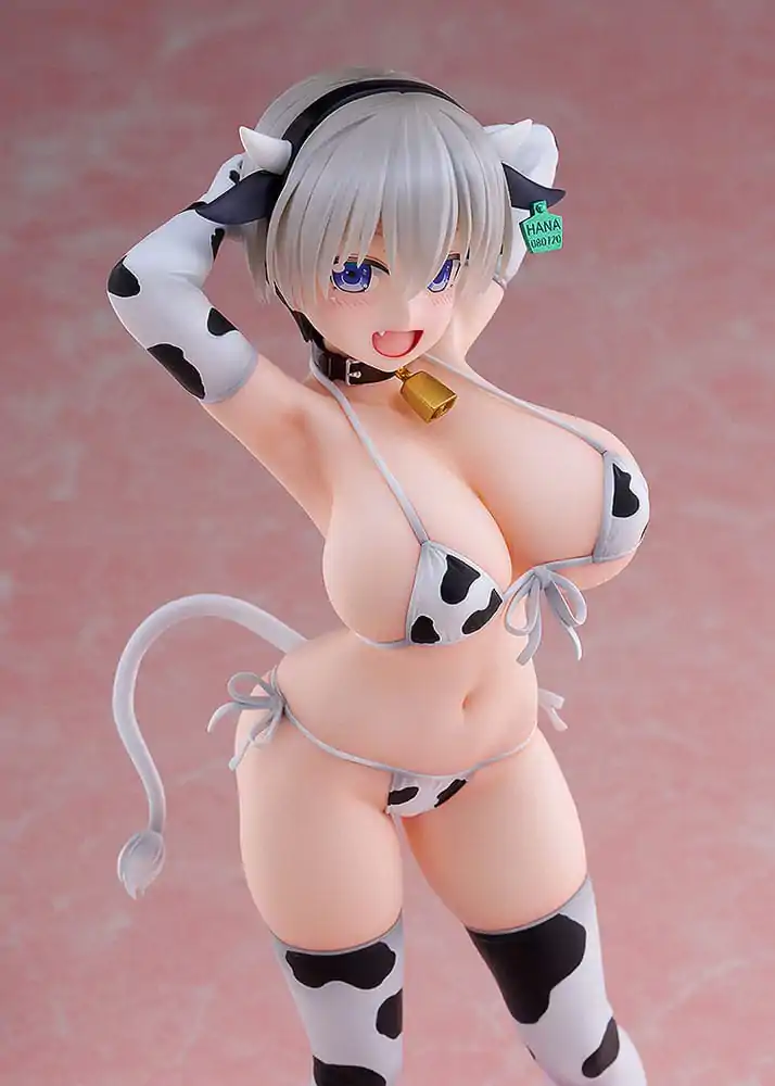 Uzaki-chan Wants to Hang Out! 1/7 Hana Uzaki Cow Bikini Ver. PVC szobor figura 25 cm termékfotó