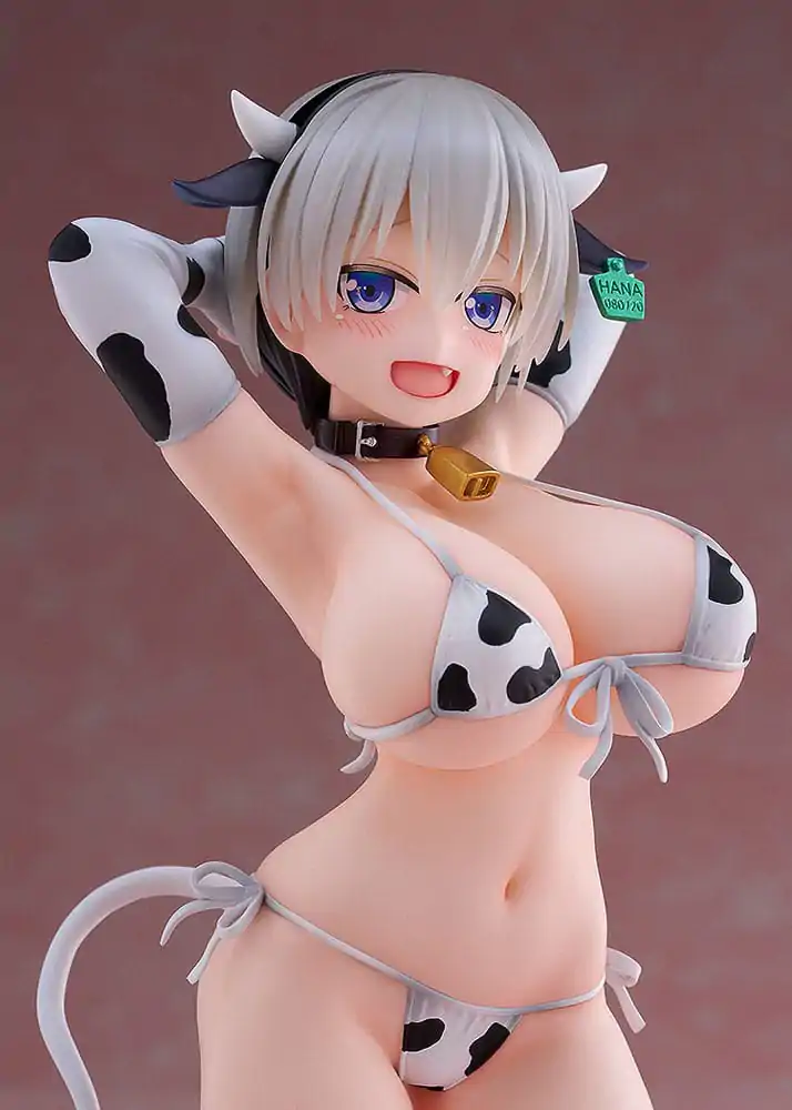 Uzaki-chan Wants to Hang Out! 1/7 Hana Uzaki Cow Bikini Ver. PVC szobor figura 25 cm termékfotó