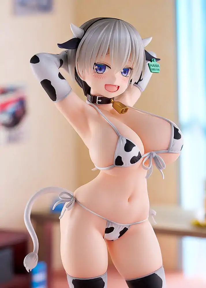 Uzaki-chan Wants to Hang Out! 1/7 Hana Uzaki Cow Bikini Ver. PVC szobor figura 25 cm termékfotó