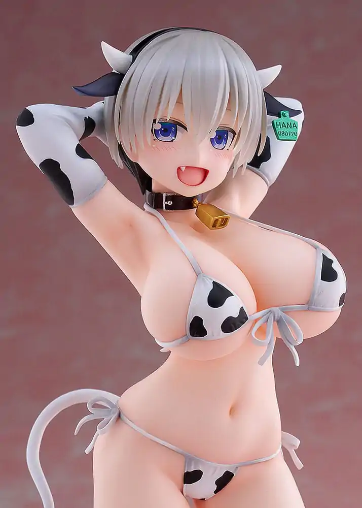 Uzaki-chan Wants to Hang Out! 1/7 Hana Uzaki Cow Bikini Ver. PVC szobor figura 25 cm termékfotó