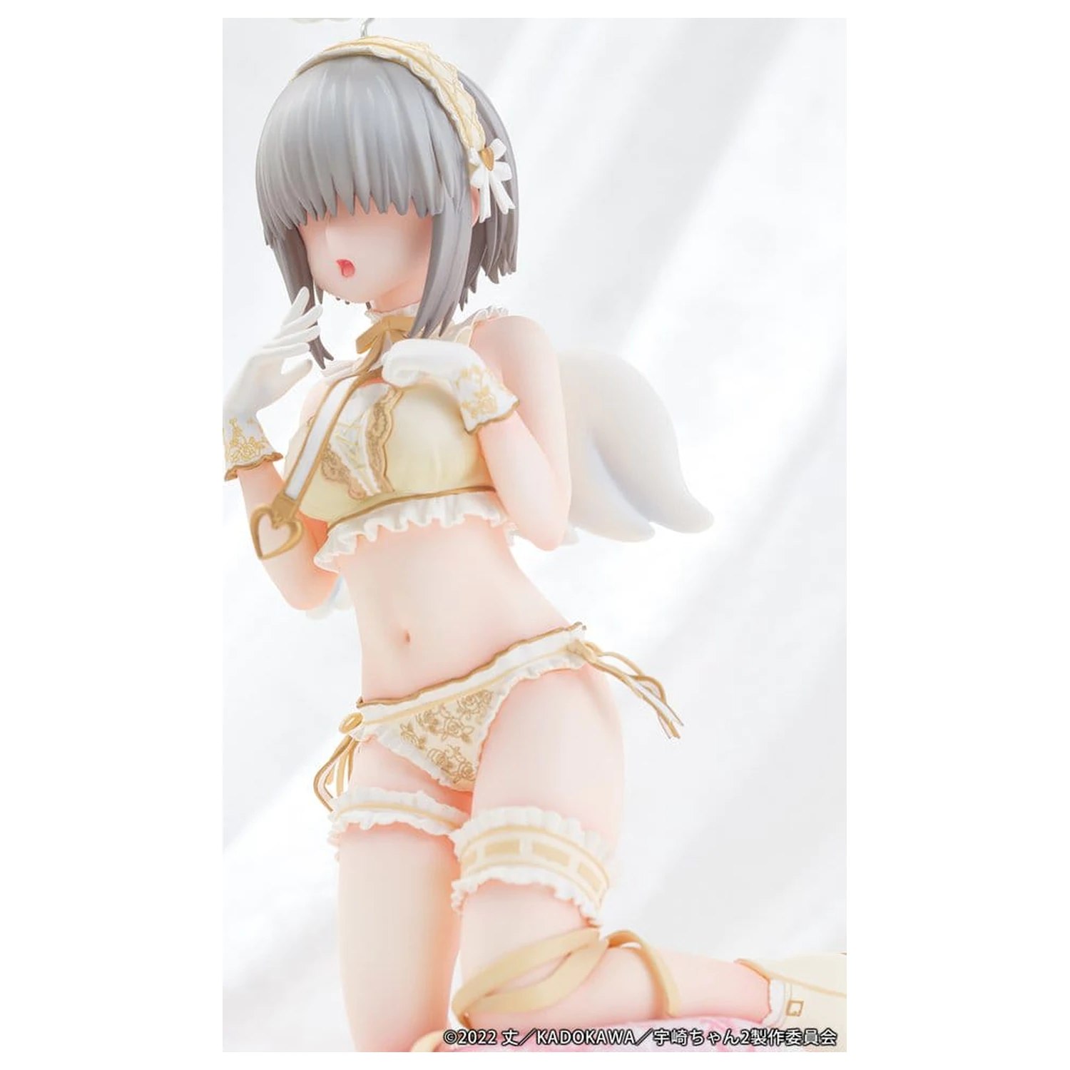 Uzaki-chan Wants to Hang Out! 1/7 Yanagi Uzaki Angel Ver. PVC szobor figura 19 cm termékfotó