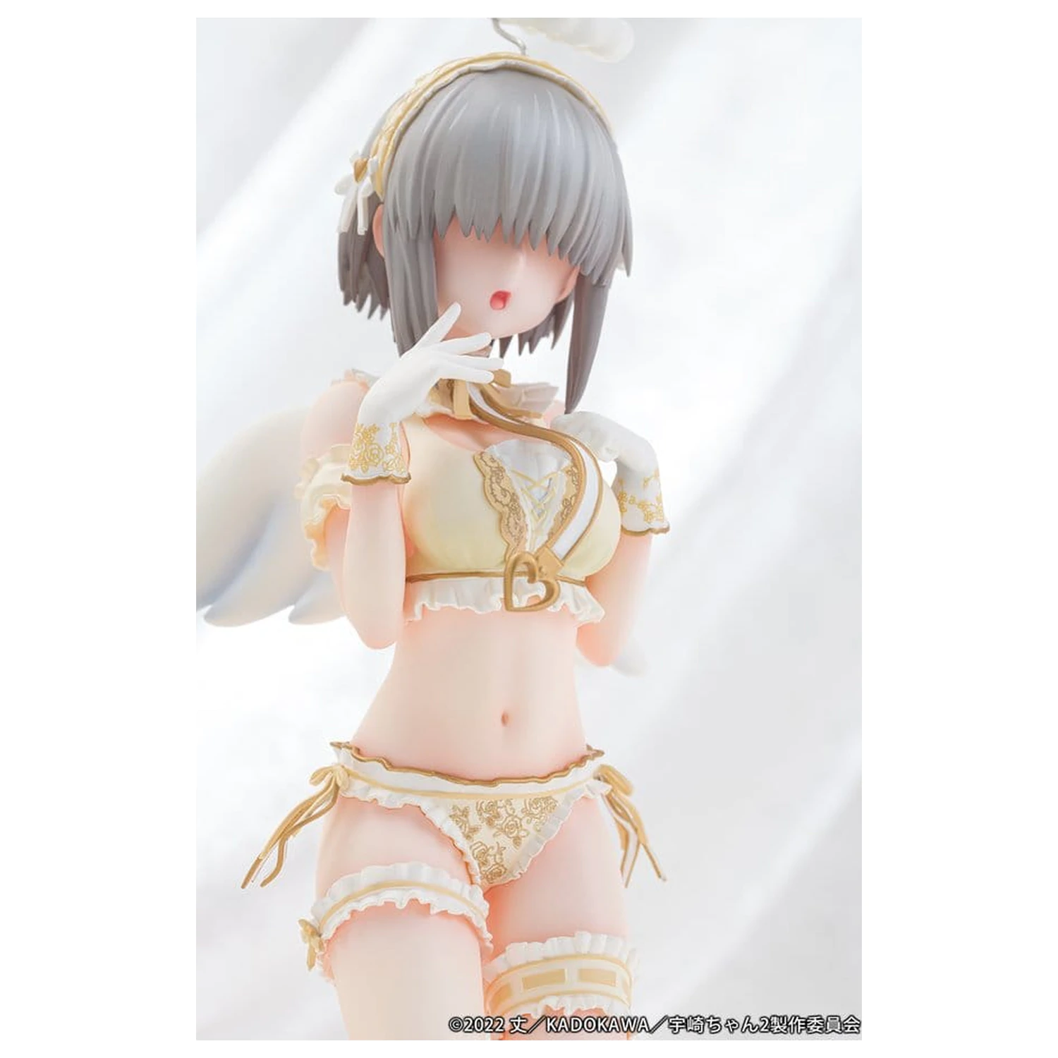 Uzaki-chan Wants to Hang Out! 1/7 Yanagi Uzaki Angel Ver. PVC szobor figura 19 cm termékfotó