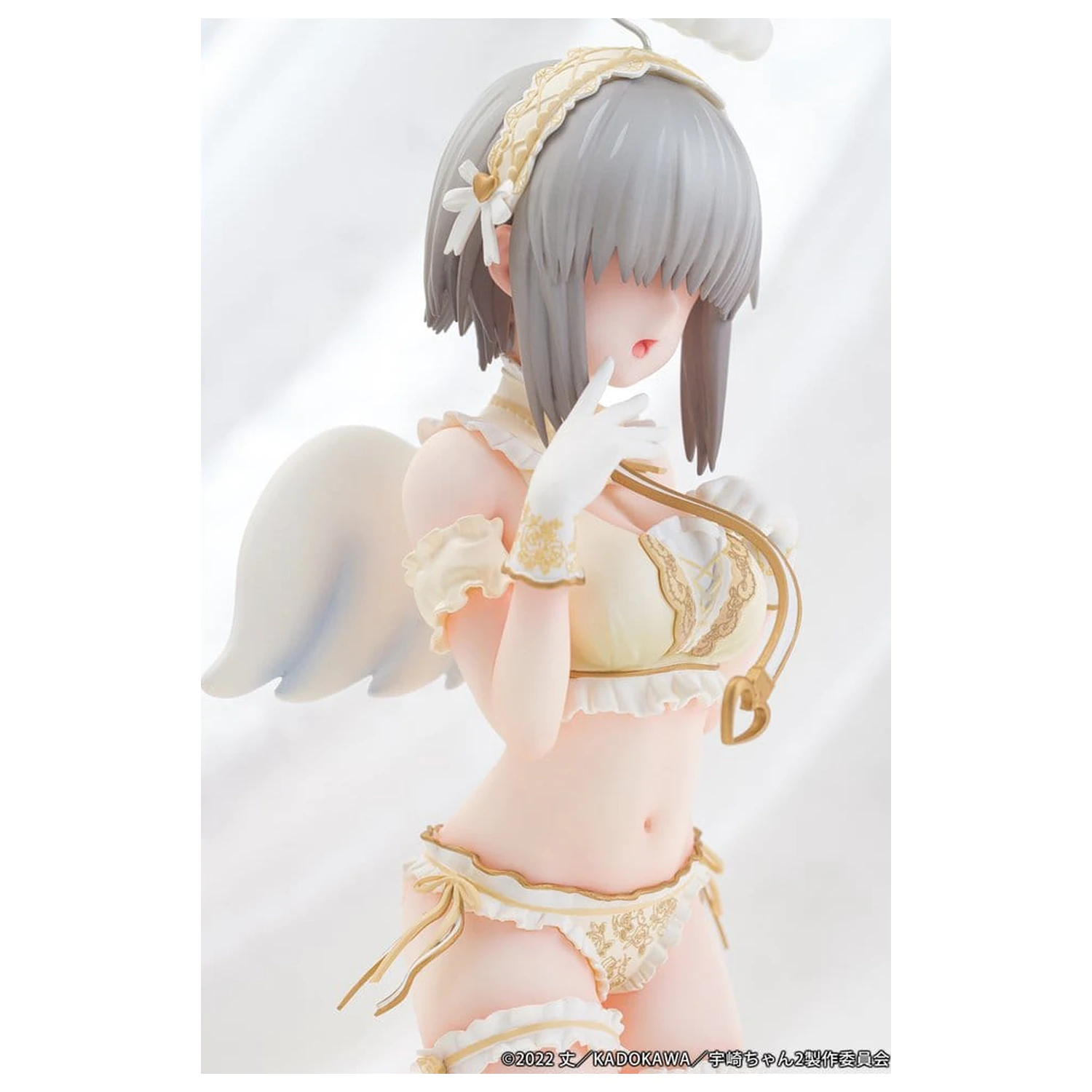 Uzaki-chan Wants to Hang Out! 1/7 Yanagi Uzaki Angel Ver. PVC szobor figura 19 cm termékfotó