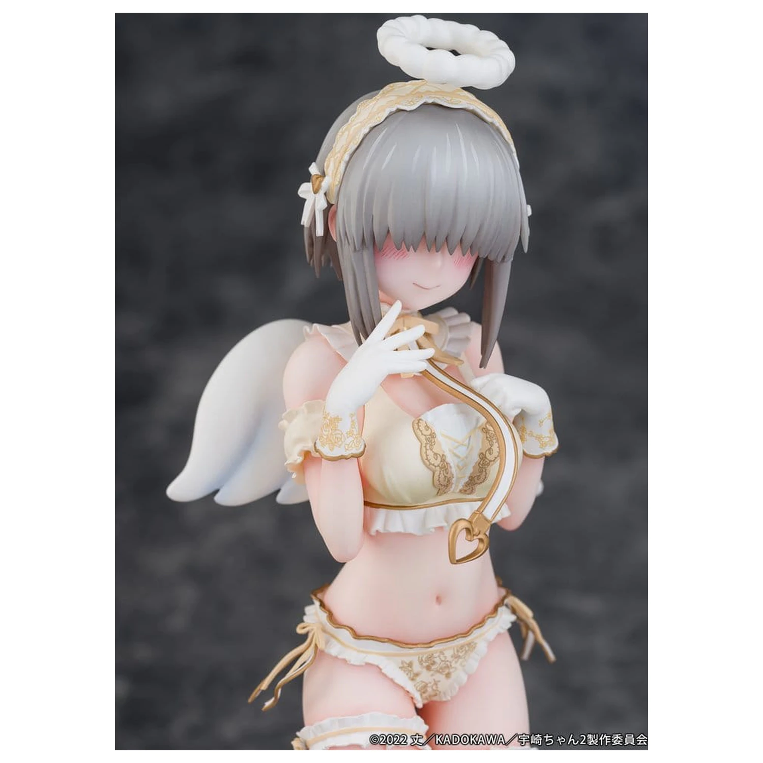 Uzaki-chan Wants to Hang Out! 1/7 Yanagi Uzaki Angel Ver. PVC szobor figura 19 cm termékfotó