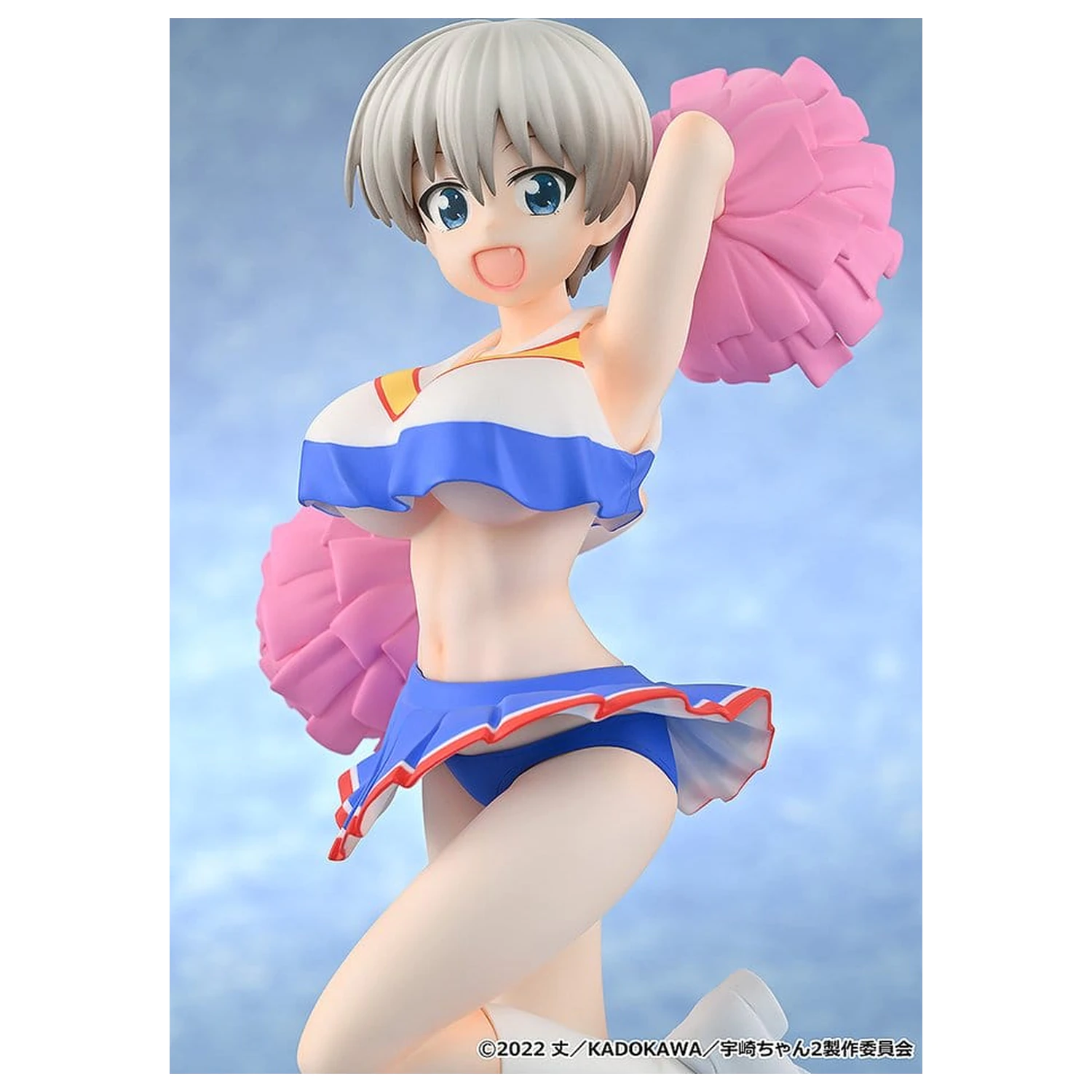 Uzaki-chan Wants to Hang Out! 2nd Season 1/7 Hana Uzaki: Cheerleader Ver. PVC figura 23 cm termékfotó