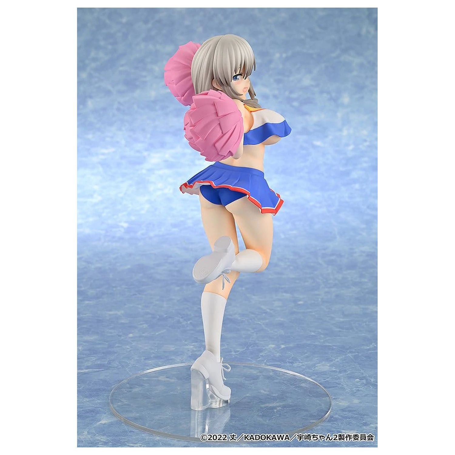 Uzaki-chan Wants to Hang Out! 2nd Season 1/7 Tsuki Uzaki: Cheerleader Ver. PVC figura 23 cm termékfotó