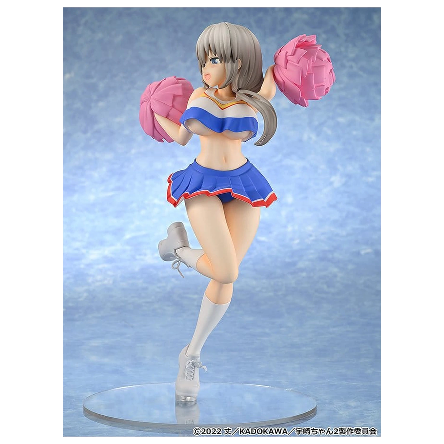Uzaki-chan Wants to Hang Out! 2nd Season 1/7 Tsuki Uzaki: Cheerleader Ver. PVC figura 23 cm termékfotó