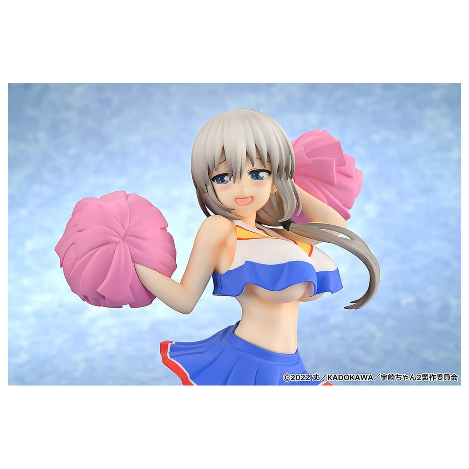 Uzaki-chan Wants to Hang Out! 2nd Season 1/7 Tsuki Uzaki: Cheerleader Ver. PVC figura 23 cm termékfotó