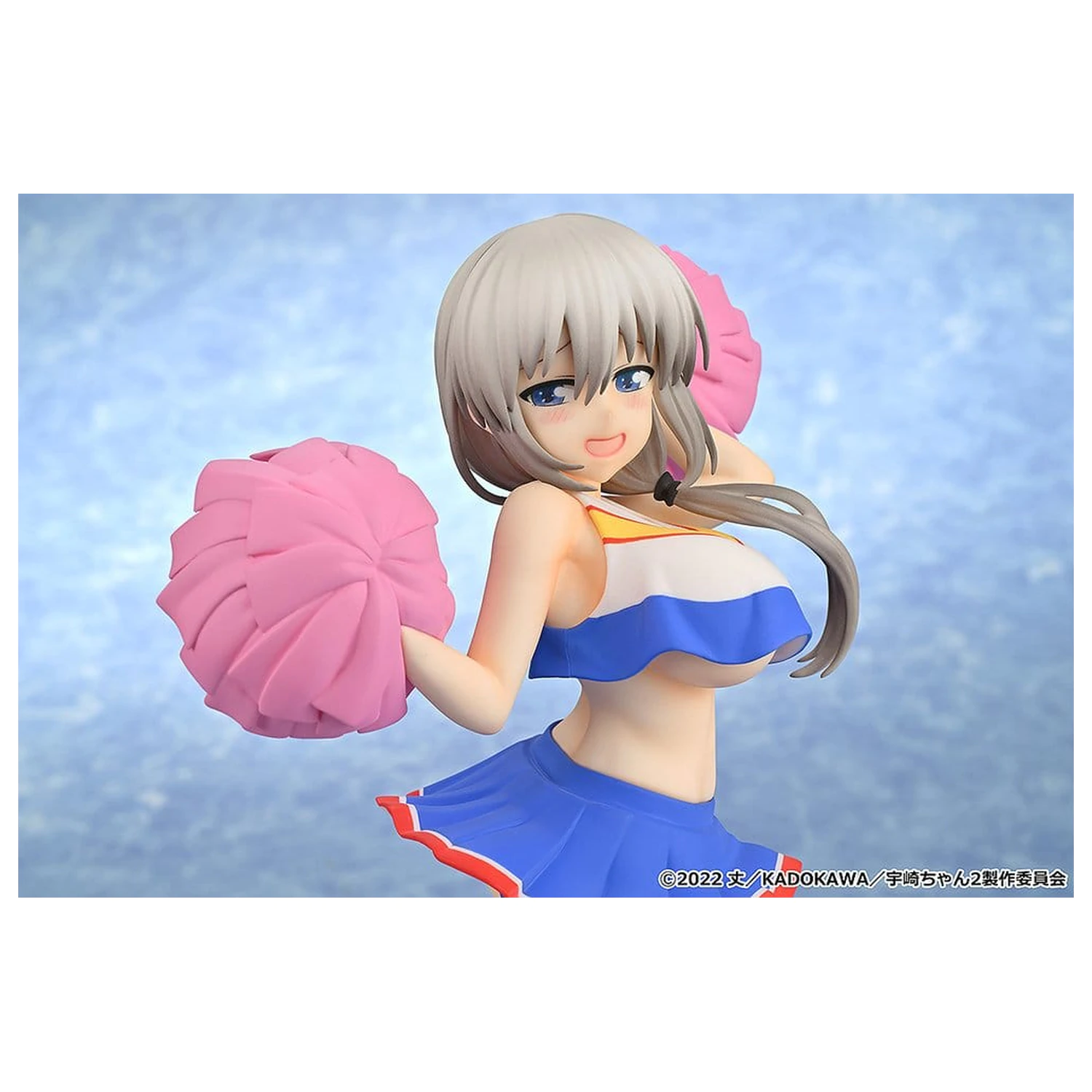 Uzaki-chan Wants to Hang Out! 2nd Season 1/7 Tsuki Uzaki: Cheerleader Ver. PVC figura 23 cm termékfotó