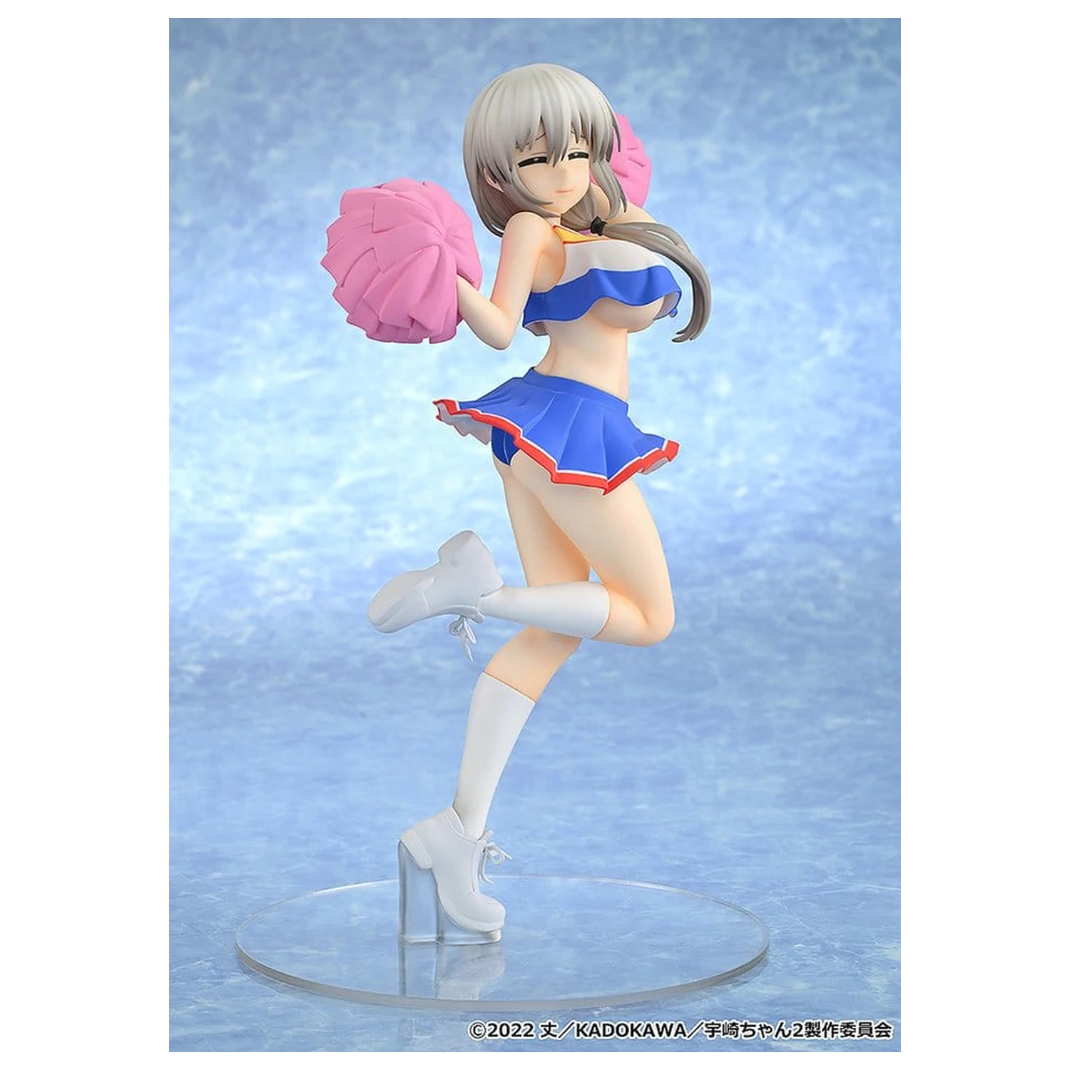 Uzaki-chan Wants to Hang Out! 2nd Season 1/7 Tsuki Uzaki: Cheerleader Ver. PVC figura 23 cm termékfotó