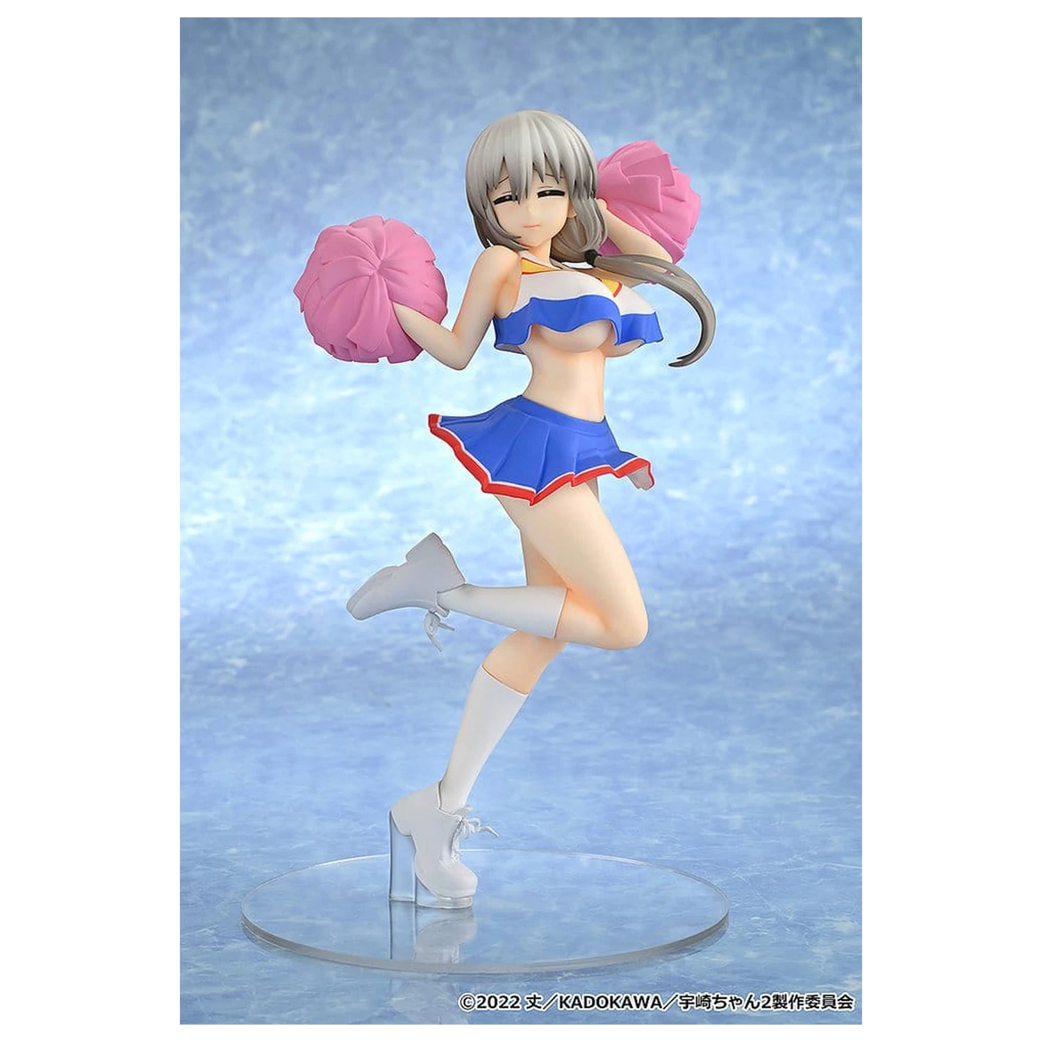 Uzaki-chan Wants to Hang Out! 2nd Season 1/7 Tsuki Uzaki: Cheerleader Ver. PVC figura 23 cm termékfotó