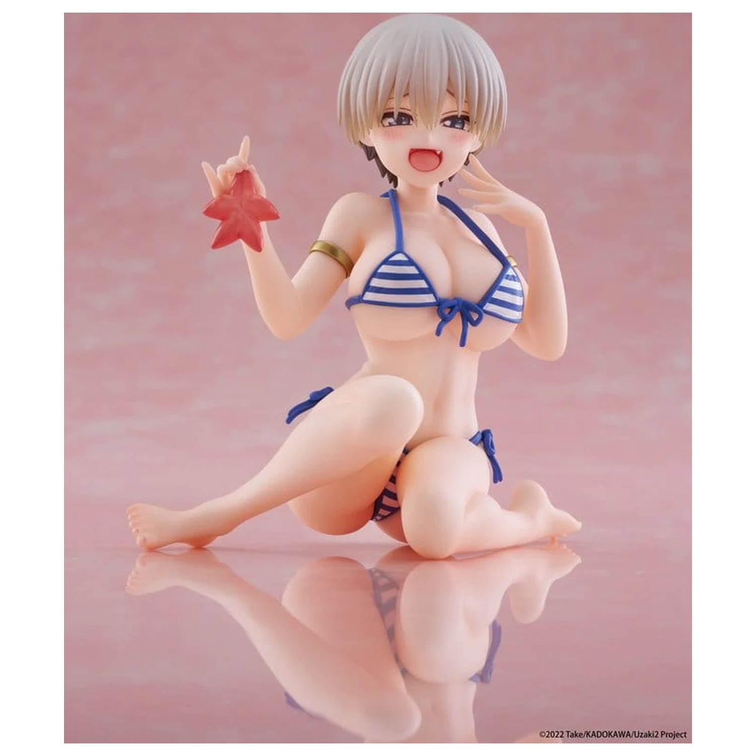 Uzaki-chan Wants to Hang Out! Desktop Cute Hana Uzaki (Swim wear Ver.) PVC figura 13 cm termékfotó