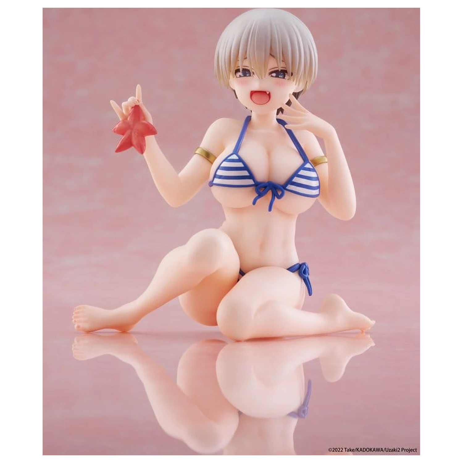 Uzaki-chan Wants to Hang Out! Desktop Cute Hana Uzaki (Swim wear Ver.) PVC figura 13 cm termékfotó