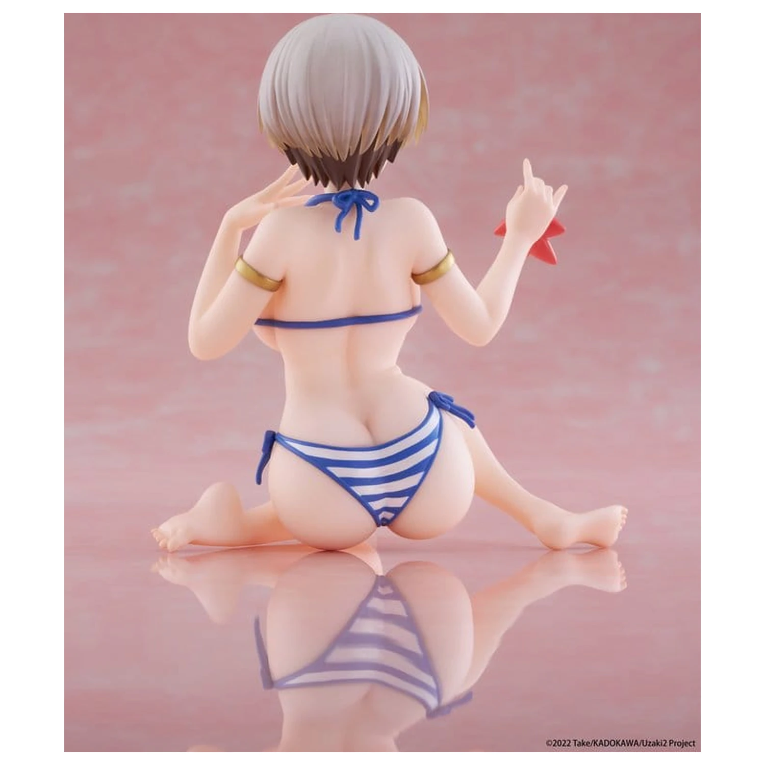 Uzaki-chan Wants to Hang Out! Desktop Cute Hana Uzaki (Swim wear Ver.) PVC figura 13 cm termékfotó