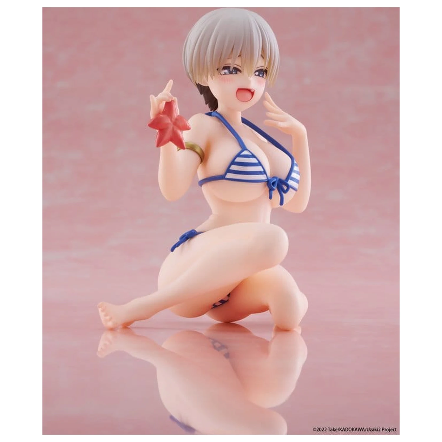 Uzaki-chan Wants to Hang Out! Desktop Cute Hana Uzaki (Swim wear Ver.) PVC figura 13 cm termékfotó