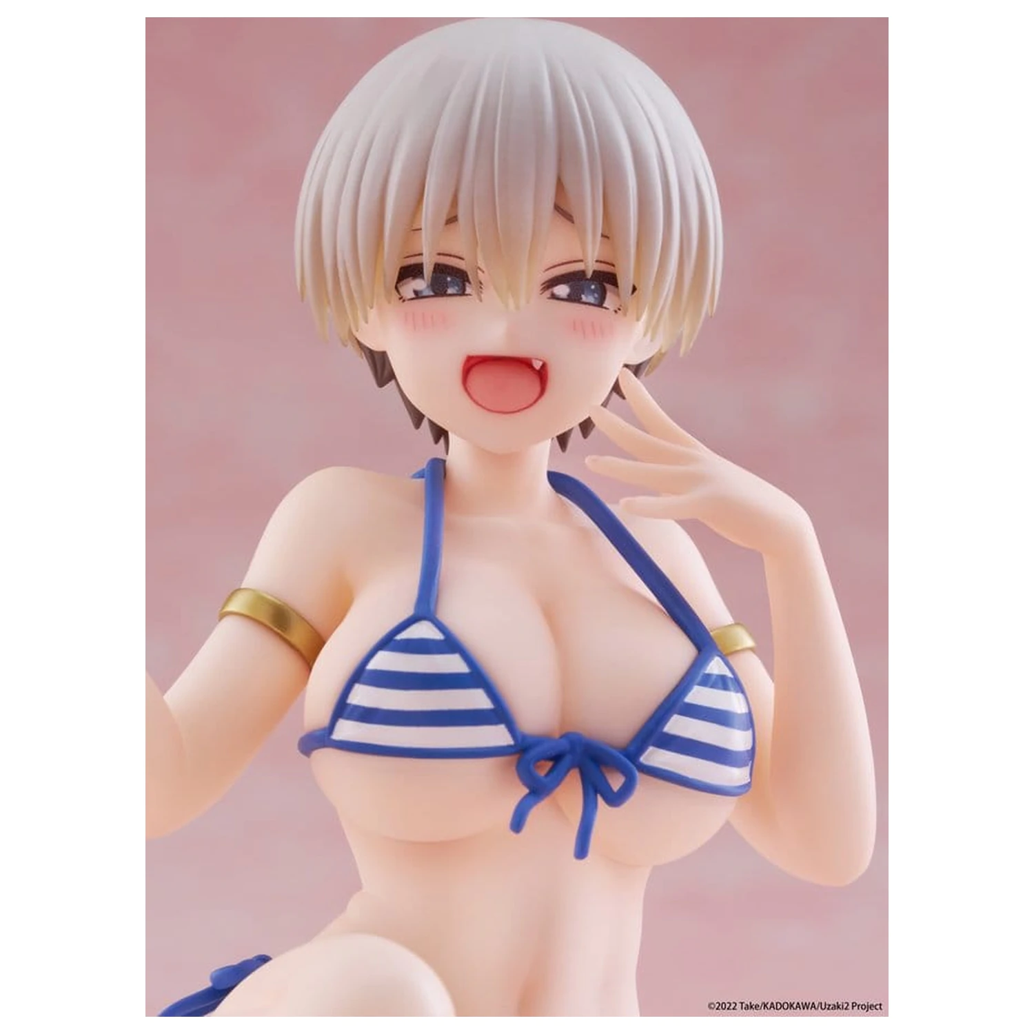 Uzaki-chan Wants to Hang Out! Desktop Cute Hana Uzaki (Swim wear Ver.) PVC figura 13 cm termékfotó