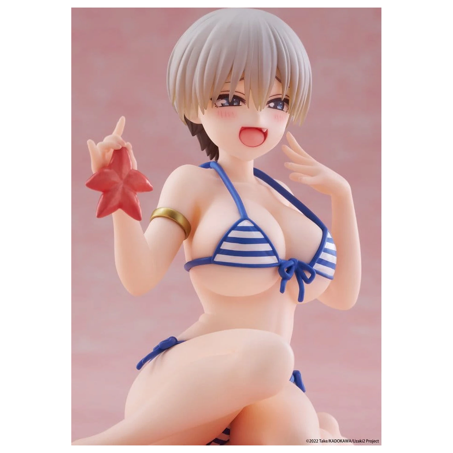 Uzaki-chan Wants to Hang Out! Desktop Cute Hana Uzaki (Swim wear Ver.) PVC figura 13 cm termékfotó