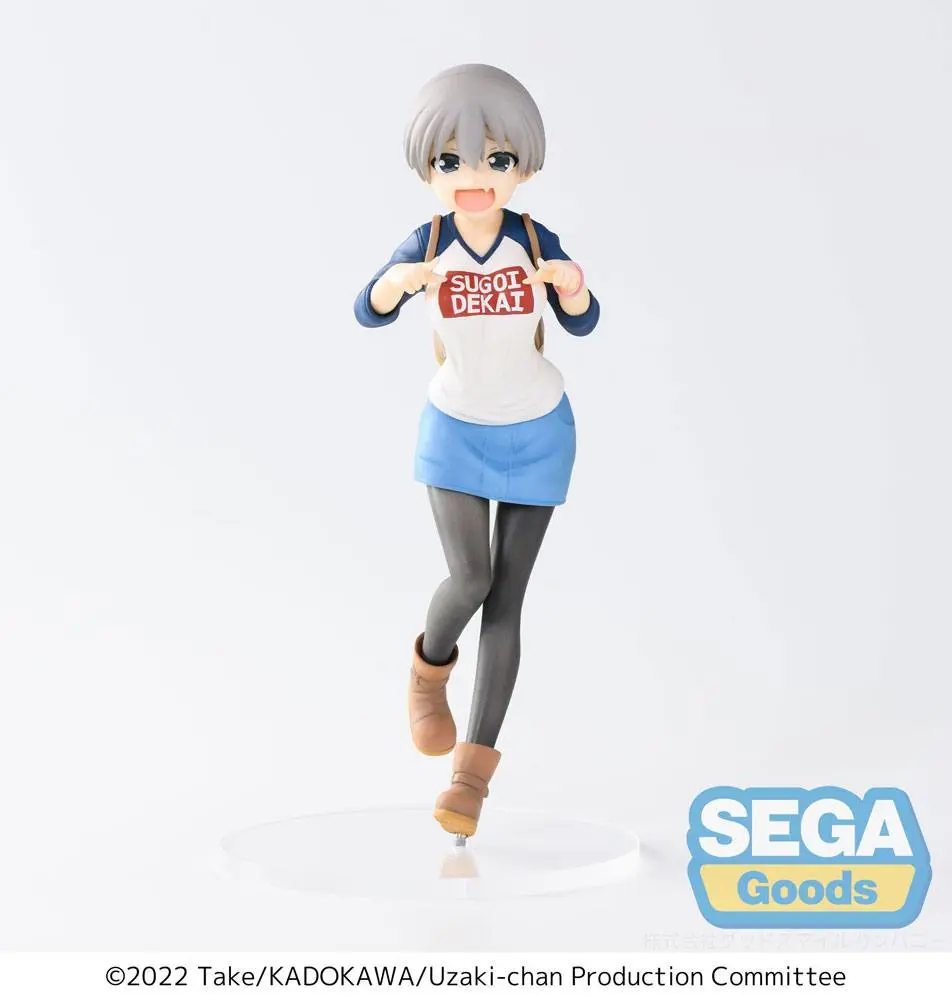 Uzaki-chan Wants to Hang Out! Season 2 SPM Hana Uzaki Laughing Ver. PVC szobor figura 25 cm termékfotó