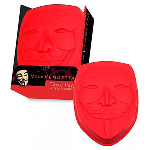 V for Vendetta mask szilikon forma termékfotó