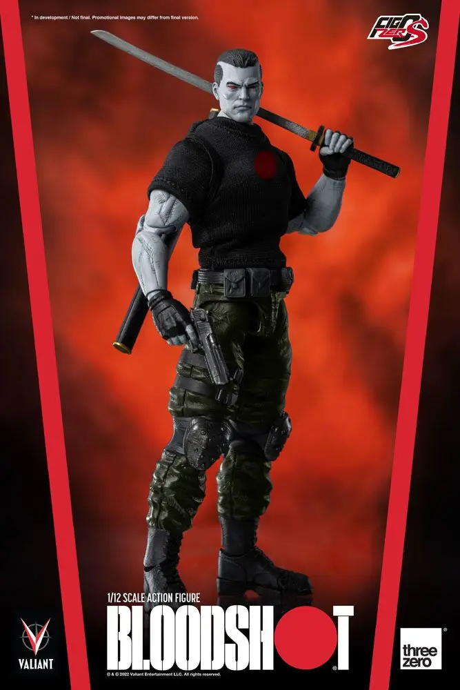 Valiant Comics FigZero 1/12 Bloodshot akciófigura 15 cm termékfotó