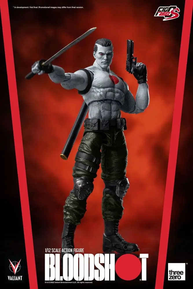 Valiant Comics FigZero 1/12 Bloodshot akciófigura 15 cm termékfotó