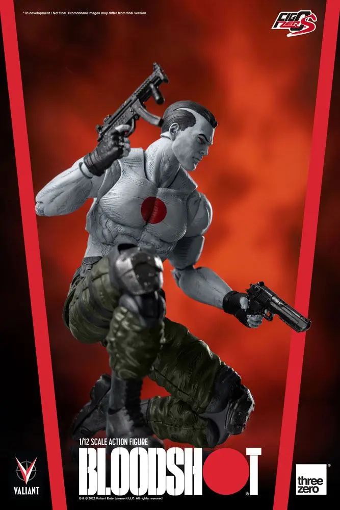 Valiant Comics FigZero 1/12 Bloodshot akciófigura 15 cm termékfotó