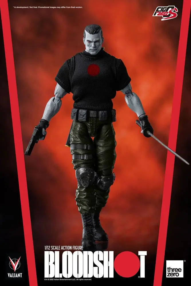 Valiant Comics FigZero 1/12 Bloodshot akciófigura 15 cm termékfotó