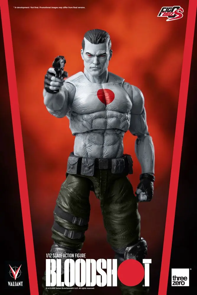 Valiant Comics FigZero 1/12 Bloodshot akciófigura 15 cm termékfotó