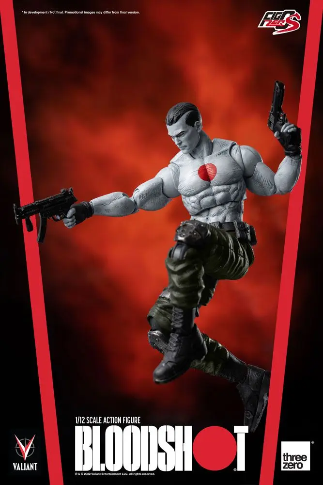 Valiant Comics FigZero 1/12 Bloodshot akciófigura 15 cm termékfotó