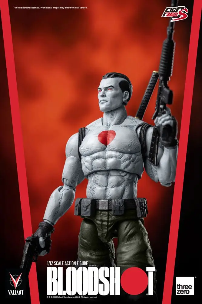 Valiant Comics FigZero 1/12 Bloodshot akciófigura 15 cm termékfotó