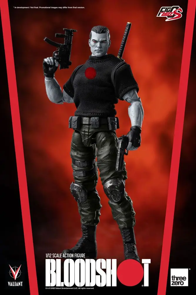 Valiant Comics FigZero 1/12 Bloodshot akciófigura 15 cm termékfotó