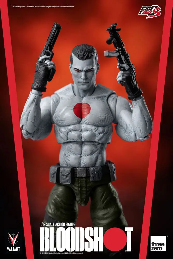Valiant Comics FigZero 1/12 Bloodshot akciófigura 15 cm termékfotó