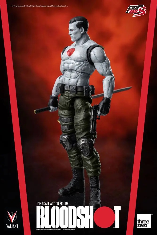 Valiant Comics FigZero 1/12 Bloodshot akciófigura 15 cm termékfotó