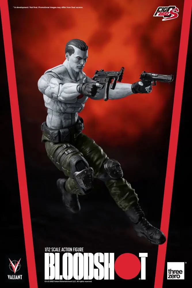 Valiant Comics FigZero 1/12 Bloodshot akciófigura 15 cm termékfotó