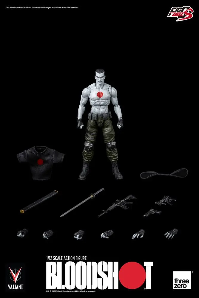 Valiant Comics FigZero 1/12 Bloodshot akciófigura 15 cm termékfotó