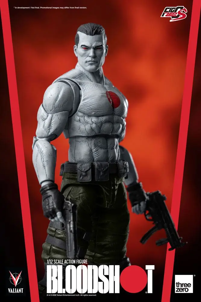 Valiant Comics FigZero 1/12 Bloodshot akciófigura 15 cm termékfotó
