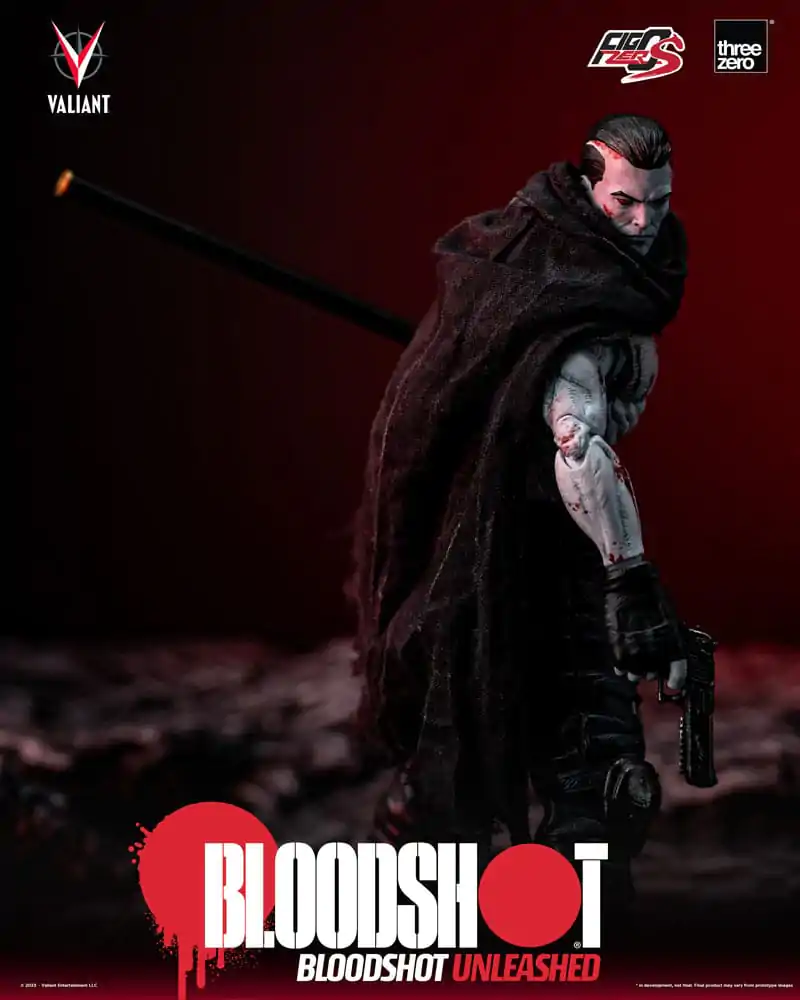 Valiant Comics FigZero S 1/12 Bloodshot Unleashed akciófigura 15 cm termékfotó