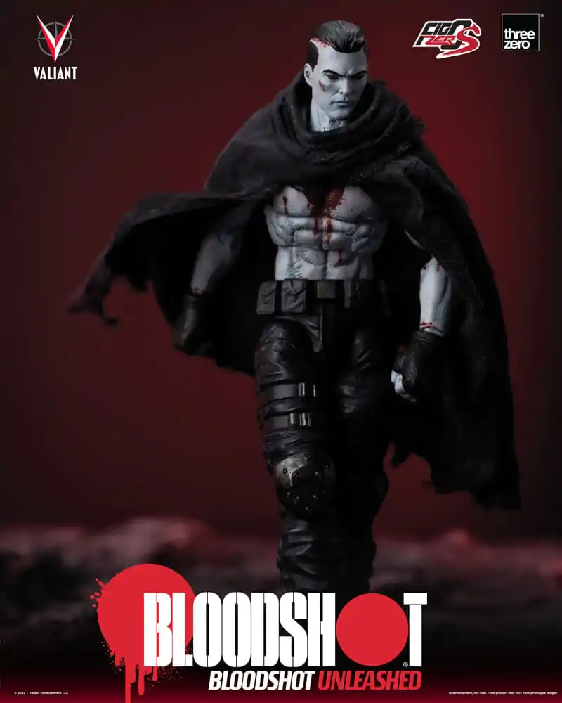 Valiant Comics FigZero S 1/12 Bloodshot Unleashed akciófigura 15 cm termékfotó