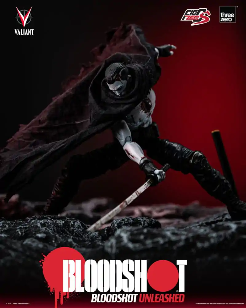 Valiant Comics FigZero S 1/12 Bloodshot Unleashed akciófigura 15 cm termékfotó