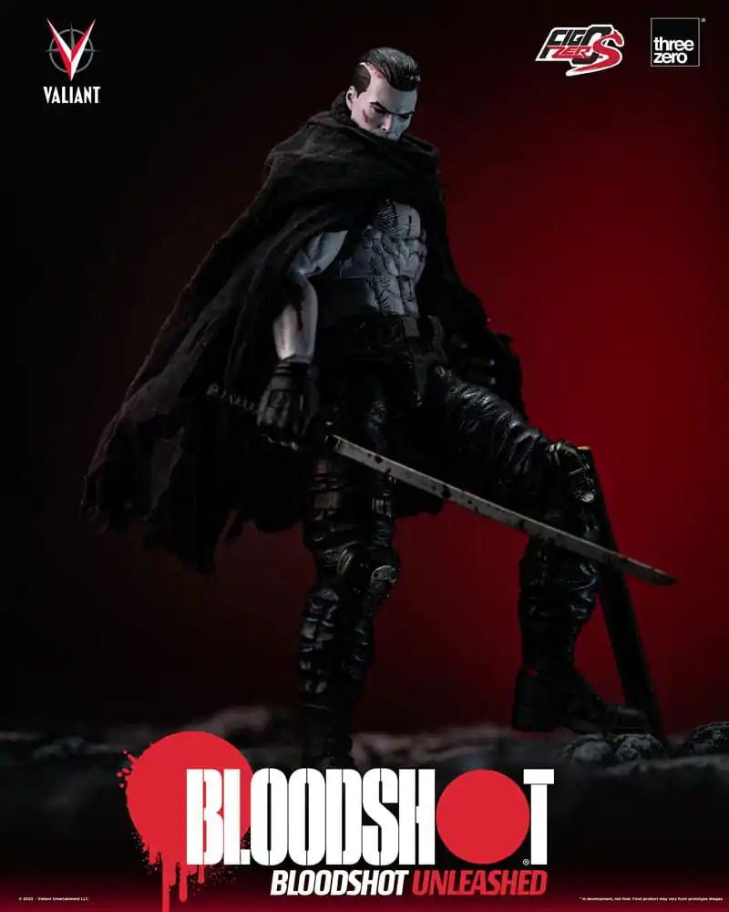 Valiant Comics FigZero S 1/12 Bloodshot Unleashed akciófigura 15 cm termékfotó