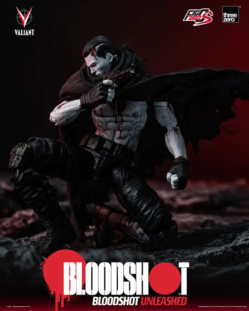 Valiant Comics FigZero S 1/12 Bloodshot Unleashed akciófigura 15 cm termékfotó