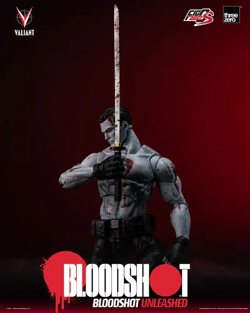 Valiant Comics FigZero S 1/12 Bloodshot Unleashed akciófigura 15 cm termékfotó