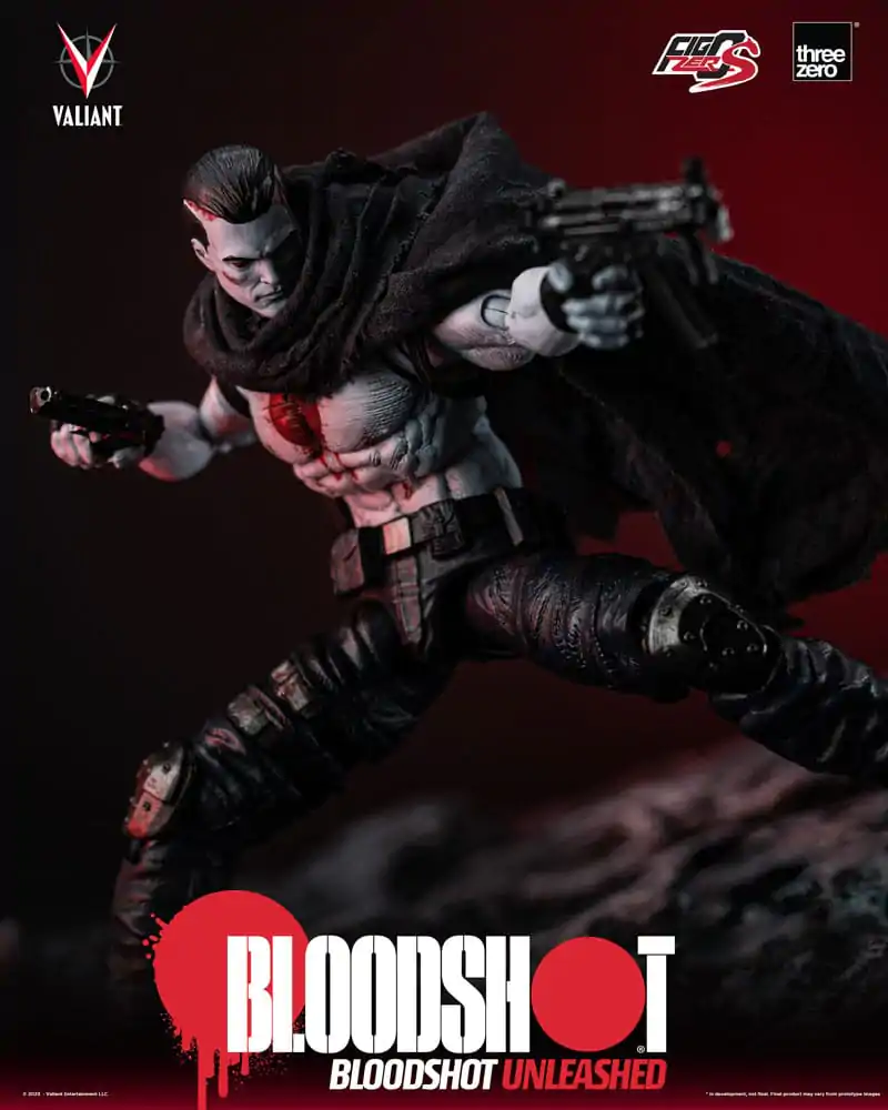 Valiant Comics FigZero S 1/12 Bloodshot Unleashed akciófigura 15 cm termékfotó